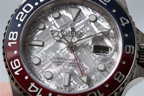 rolex pepsi meteorite retail price|rolex pepsi white gold price.